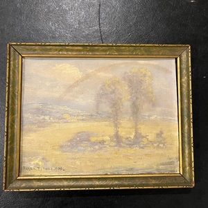 “After The Shower” original print by Frank T. Ford